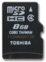 کارت حافظه توشیبا Micro SDHC 8Gb